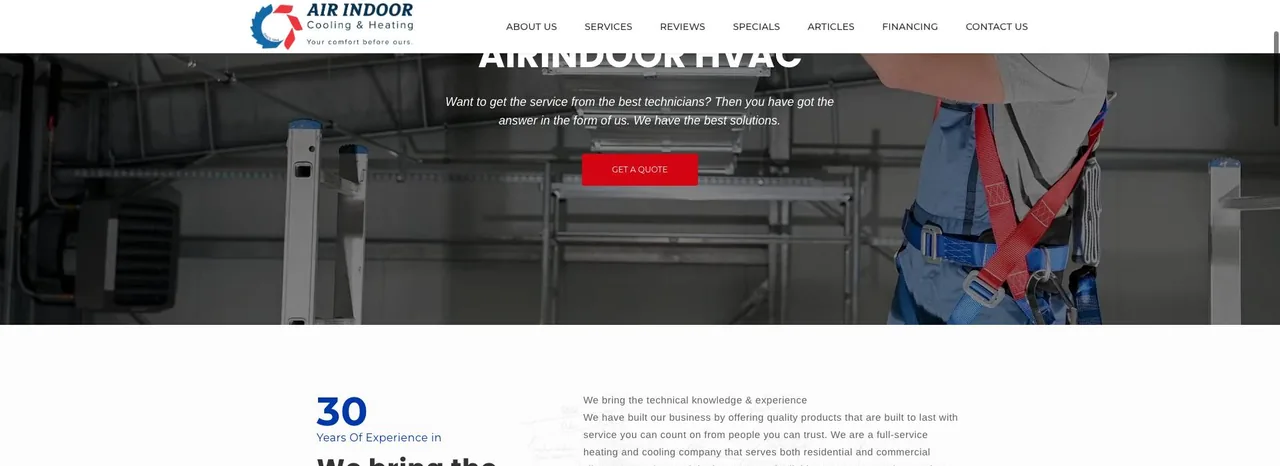 Air Indoor Cooling & Heating cover