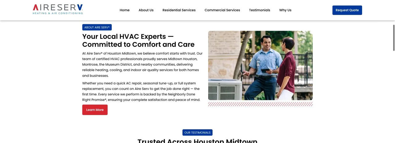 Aire Serv® of Houston Midtown cover