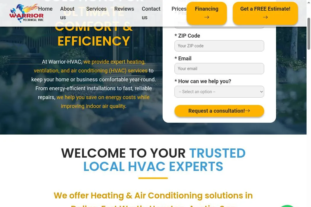 Warrior HVAC cover
