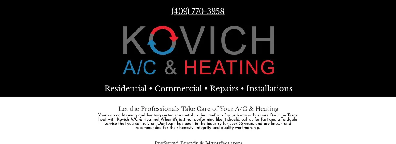 Kovich A/C & Heating, LLC cover