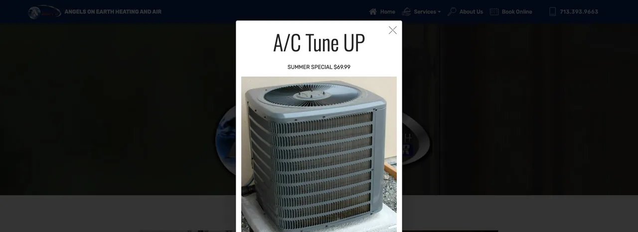 ANGELS ON EARTH HEATING & AIR cover