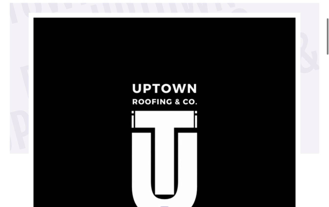 Uptown Roofing & Co. cover