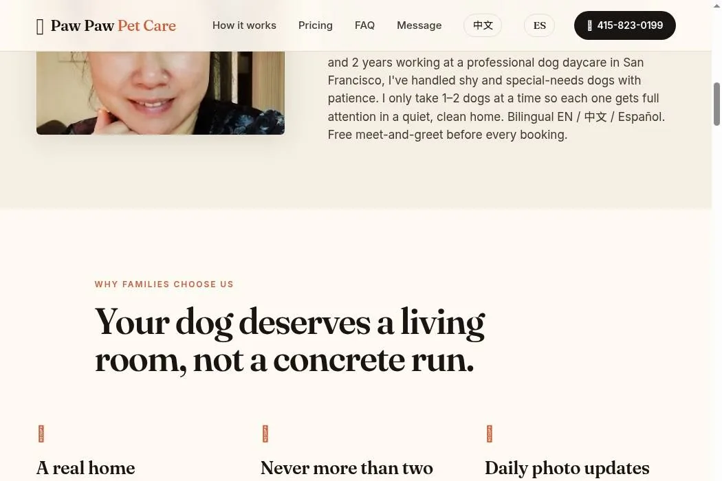 Paw Paw Pet Care cover