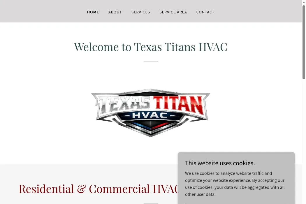Texas Titans HVAC cover