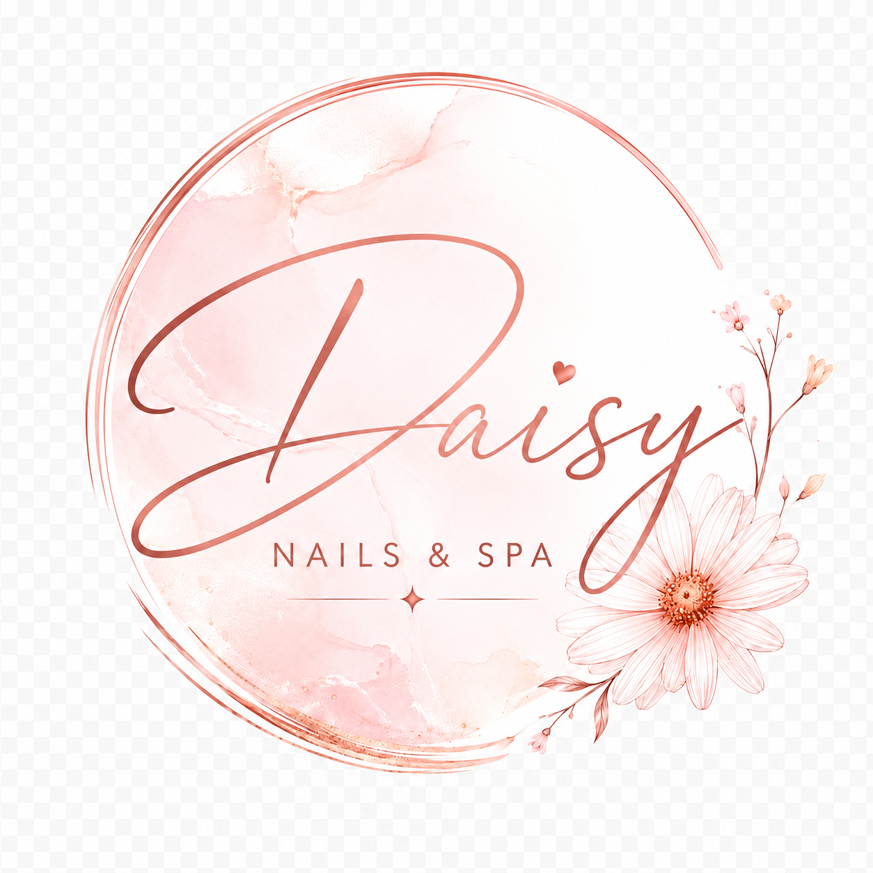 Daisy Nails & Spa logo