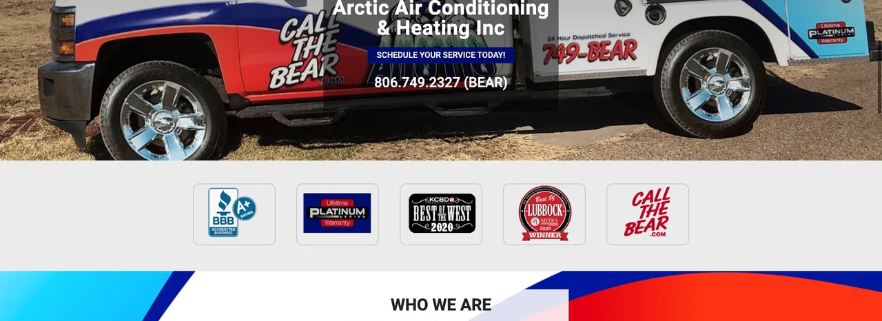Arctic Air Conditioning & Heating Inc. cover