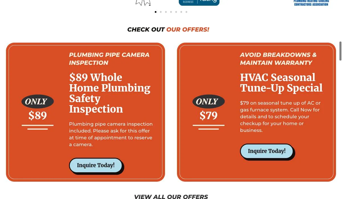 Dallas Plumbing & Air Conditioning cover