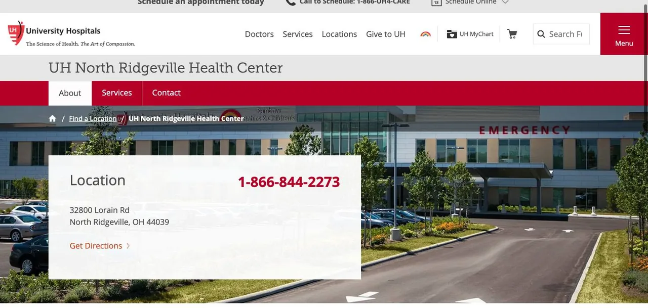 University Hospitals cover