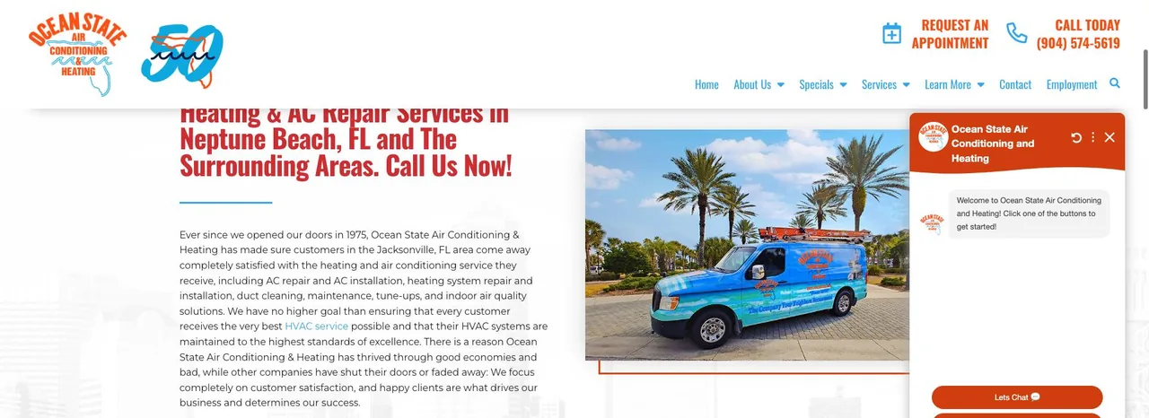 Ocean State Air Conditioning & Heating cover