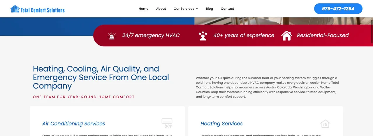 Home Total Comfort Solutions cover