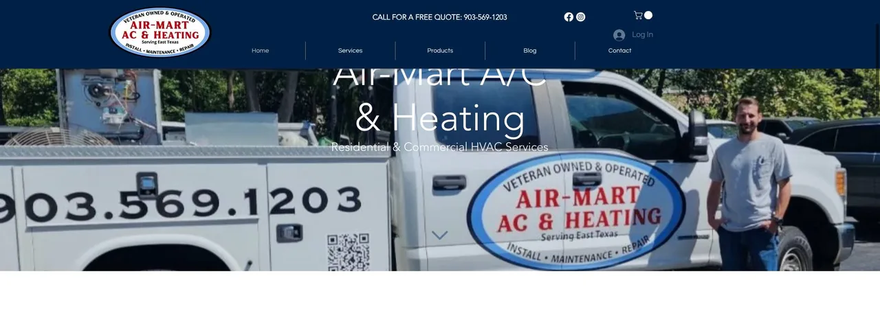 Air-Mart A/C & Heating cover