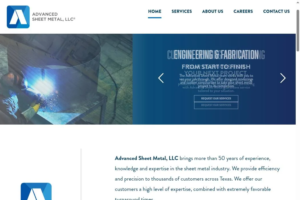 Advanced Sheet Metal, LLC cover