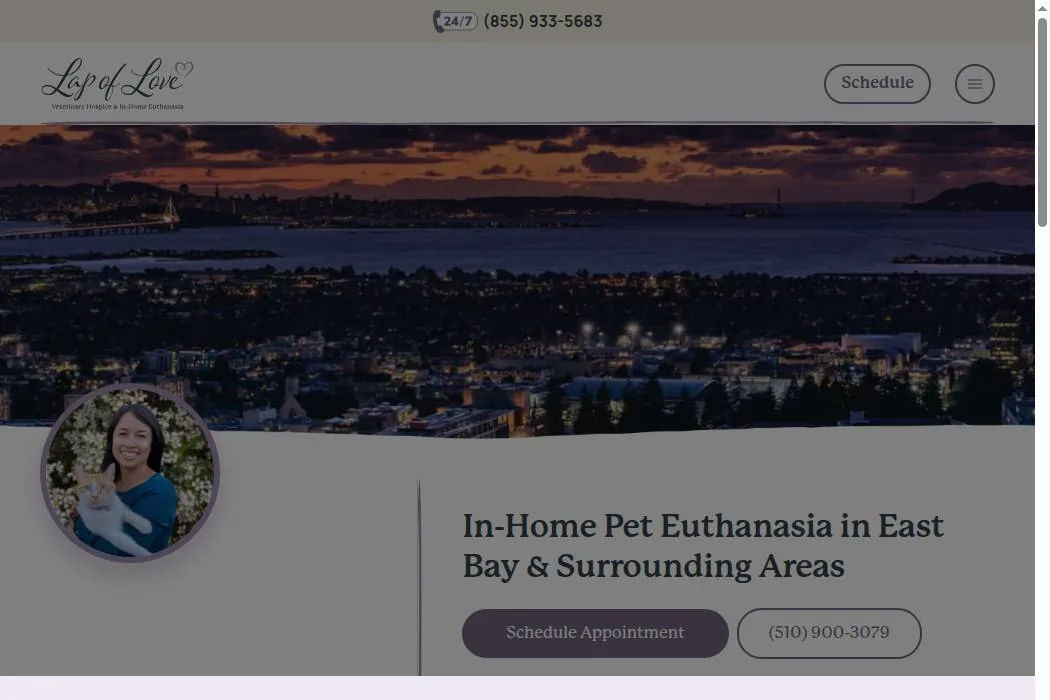 Lap of Love Veterinary Hospice & In‑Home Euthanasia cover