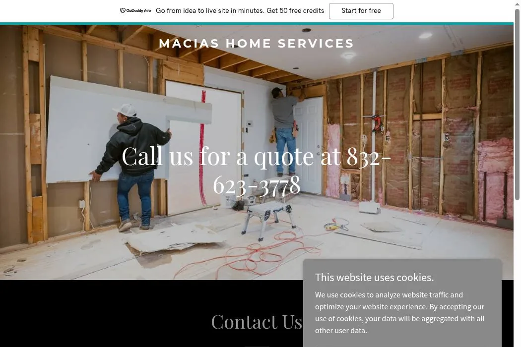 MACIAS HOME SERVICES cover