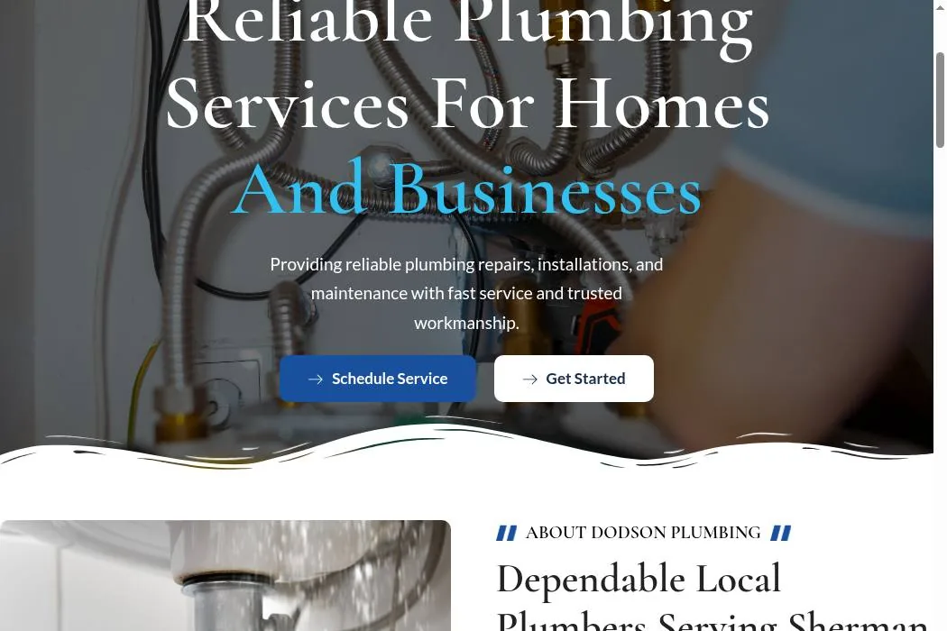 Dodson Plumbing LLC cover