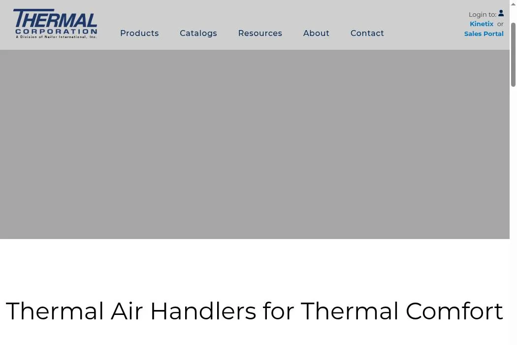 Thermal Corporation cover