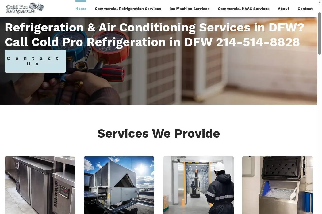 Cold Pro Refrigeration cover
