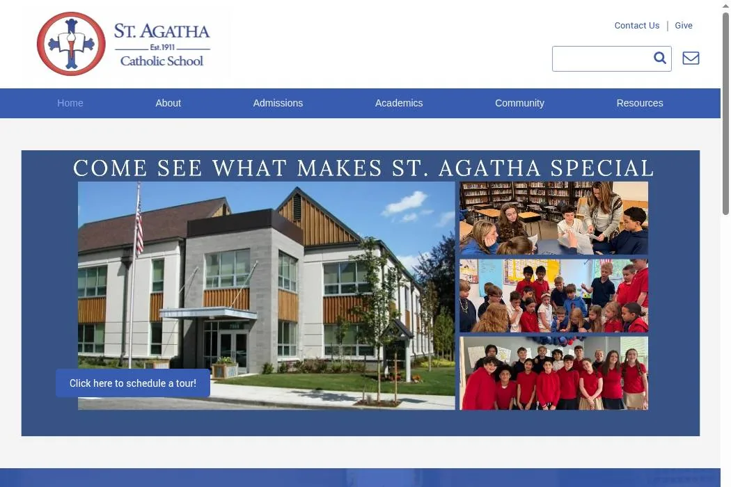 St. Agatha Catholic School cover