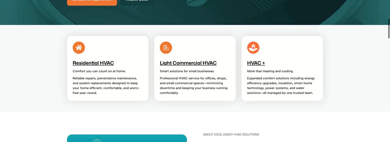 Cool Daddy HVAC Solutions cover