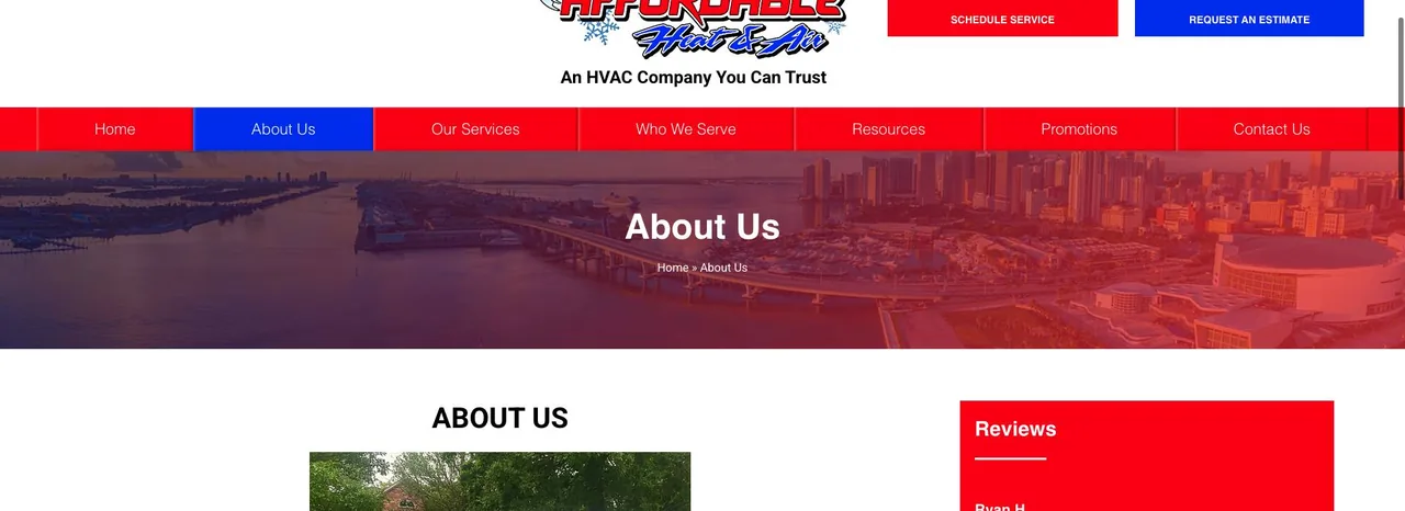 Affordable Heat & Air cover