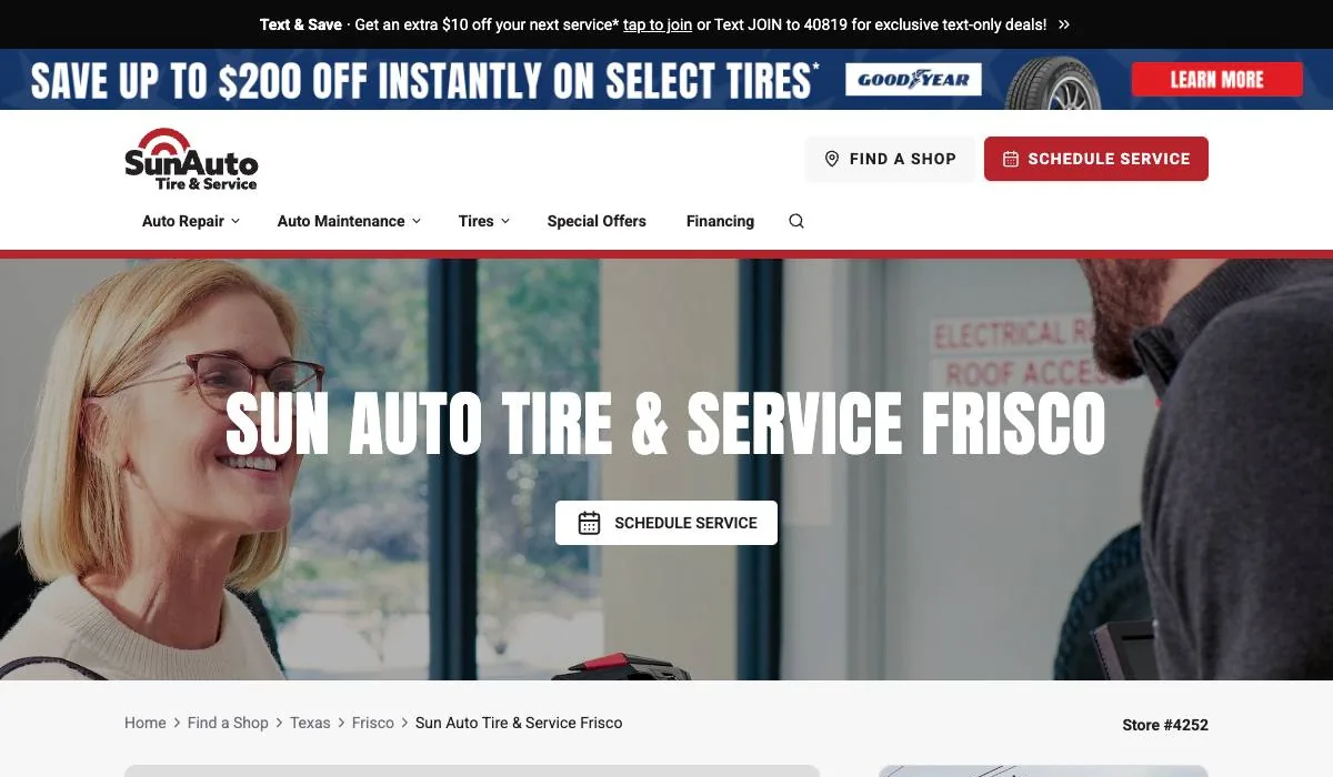 Sun Auto Tire & Service cover