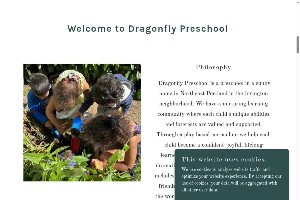 Dragonfly Preschool cover