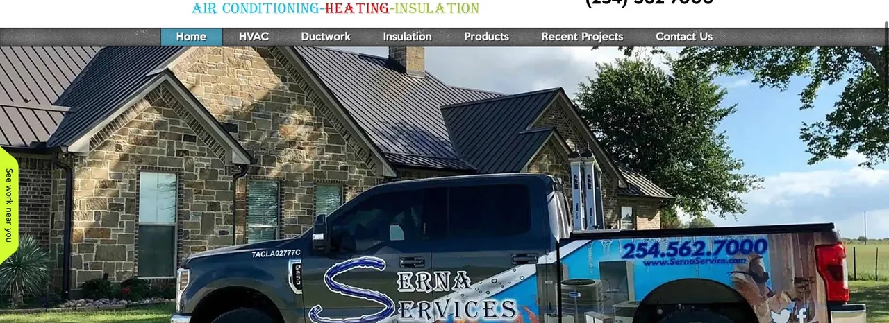 Serna Services Air Conditioning & Spray Foam Insulation cover