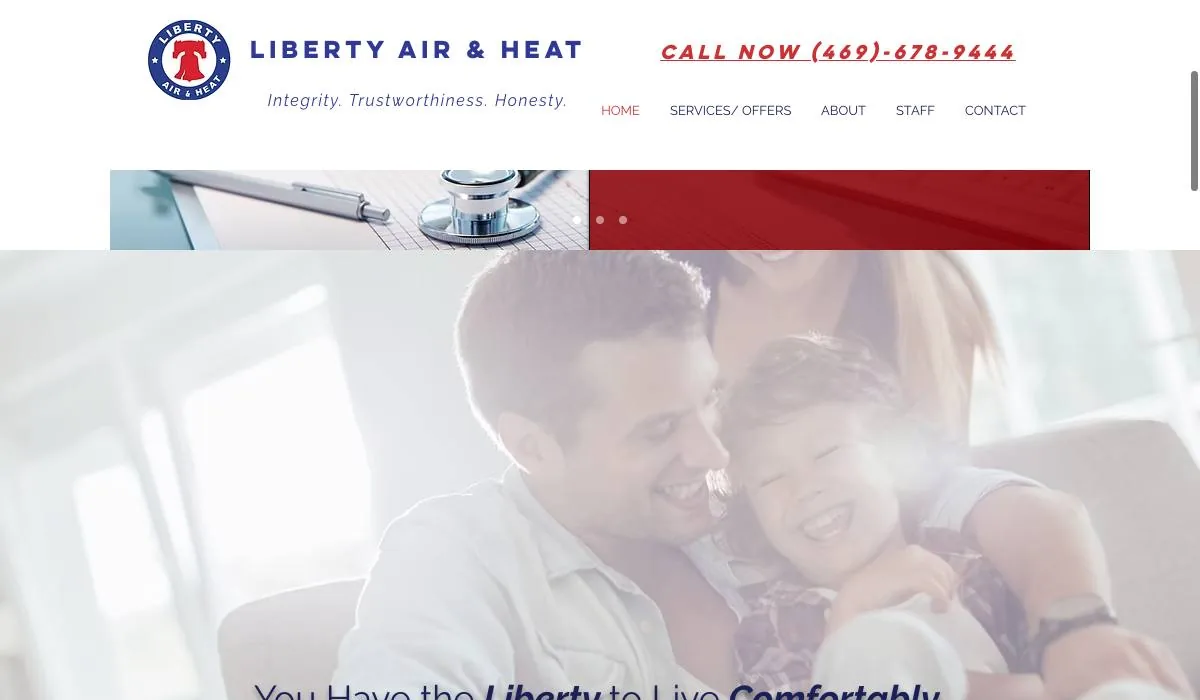 LIBERTY AIR & HEAT cover