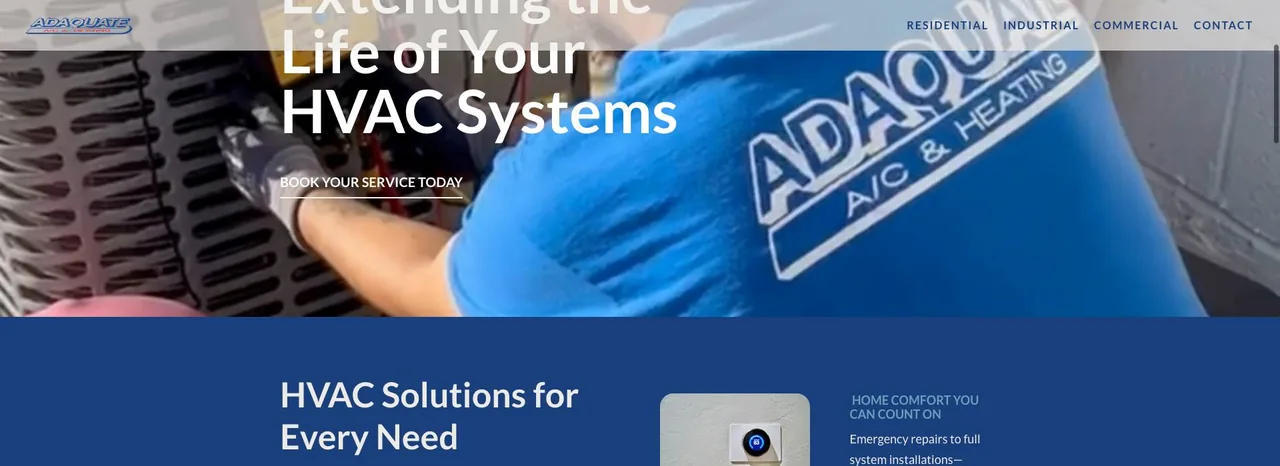 Adaquate A/C & Heating LLC cover