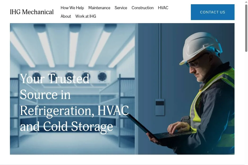 IHG Mechanical Services cover