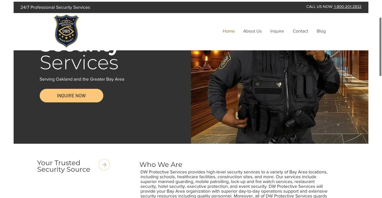 DW Protective Services cover
