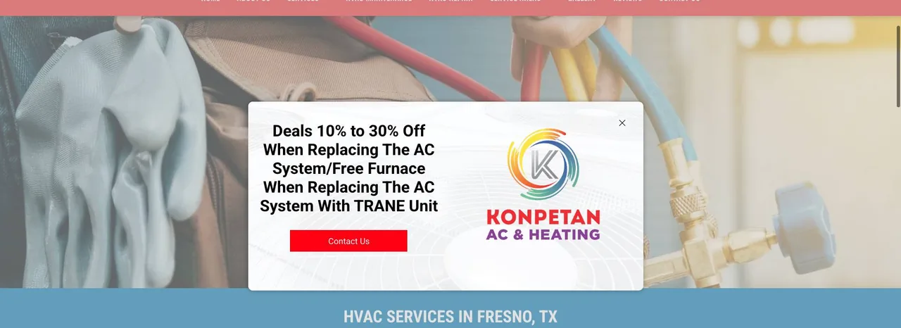 Konpetan AC & Heating cover
