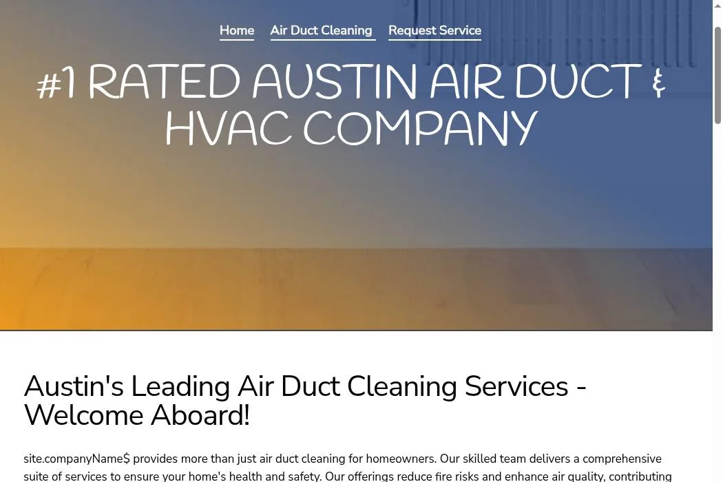 High Tech Air Duct Cleaning cover