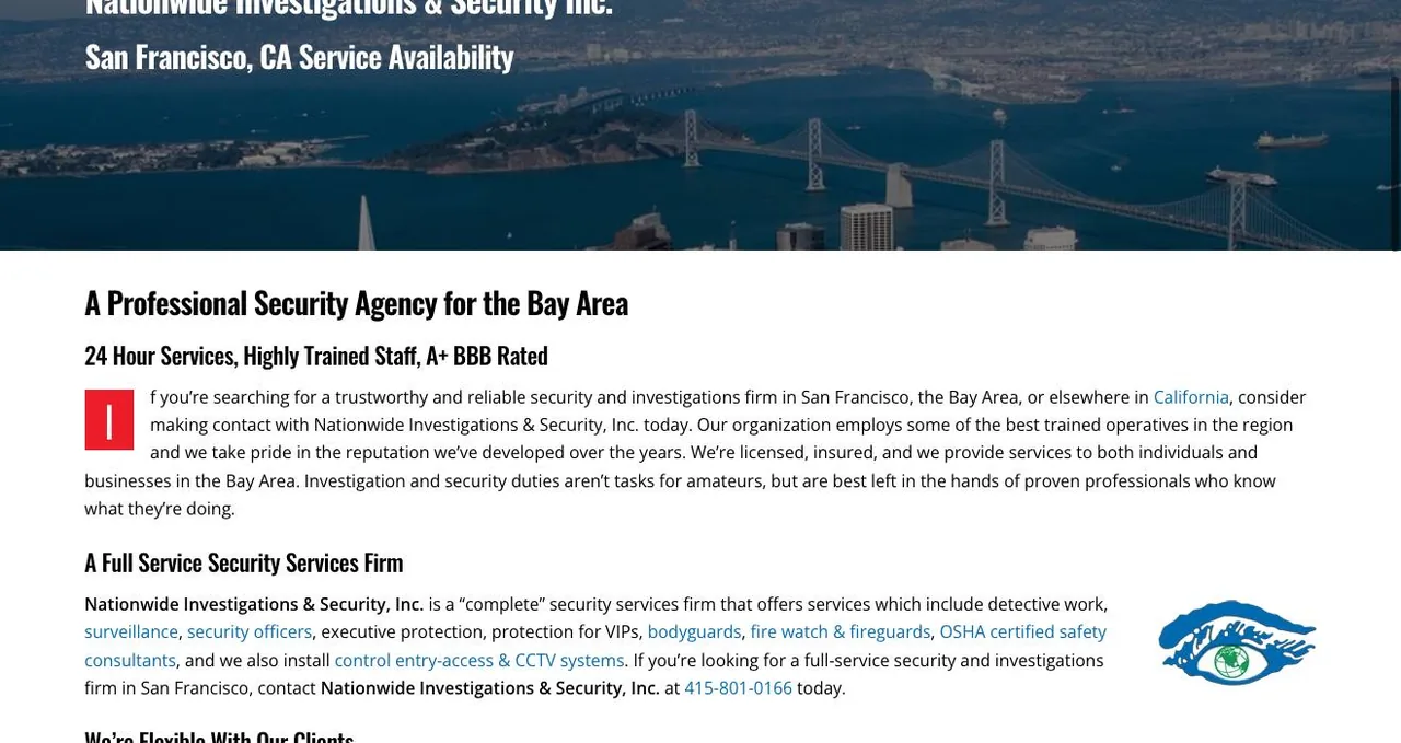 Nationwide Investigations & Security, Inc. cover