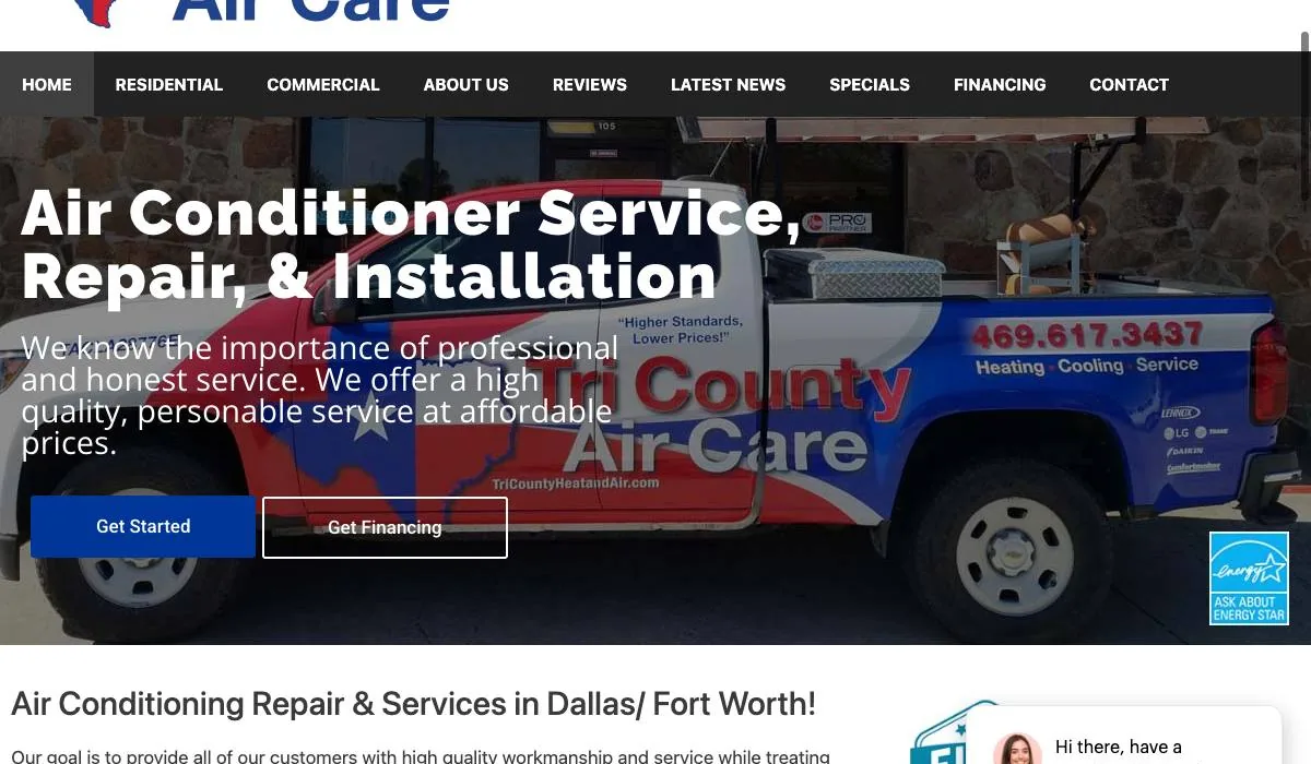 Tri County Air Care cover