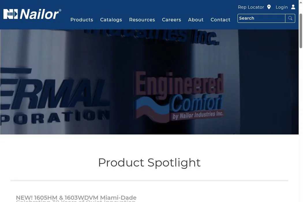 Nailor Industries, Inc. cover
