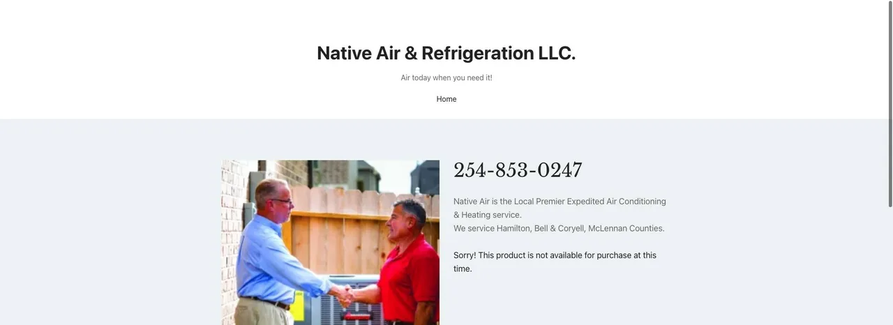 Native Air & Refrigeration LLC. cover