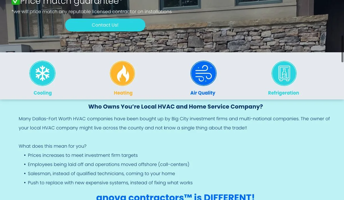 Anova Contractors cover