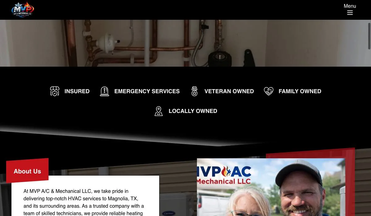 MVP A/C & Mechanical LLC cover