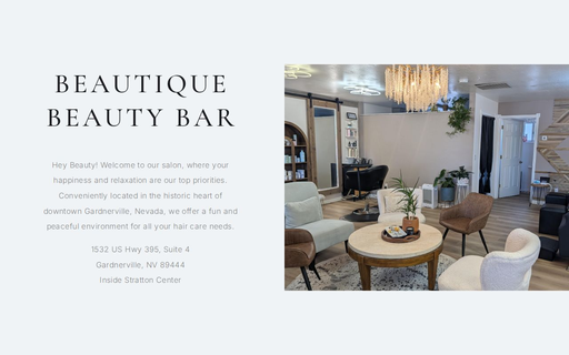 Beautique Beauty Bar logo