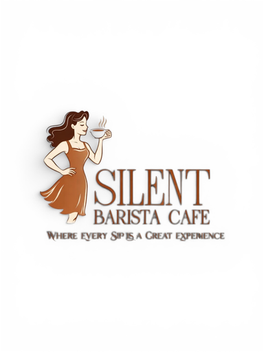 Silent Barista Café logo