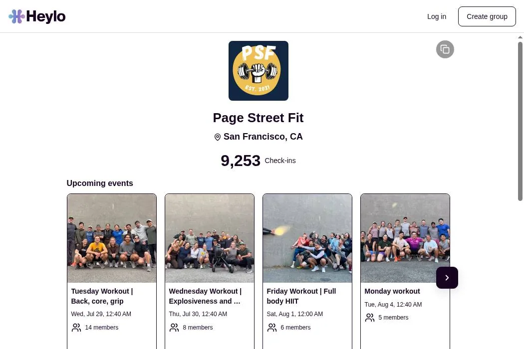 Page Street Fit cover