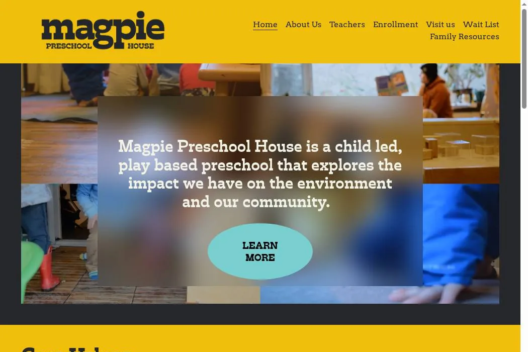 Magpie Preschool House cover