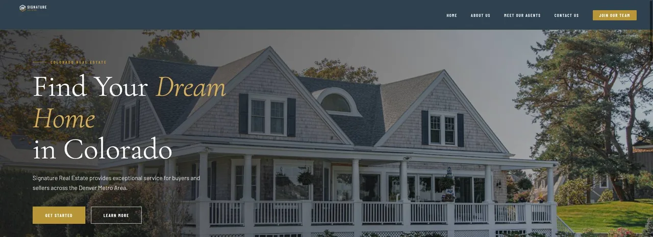 Signature Real Estate cover
