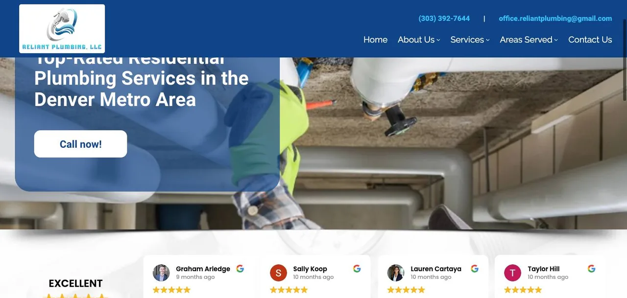 Reliant Plumbing, LLC cover