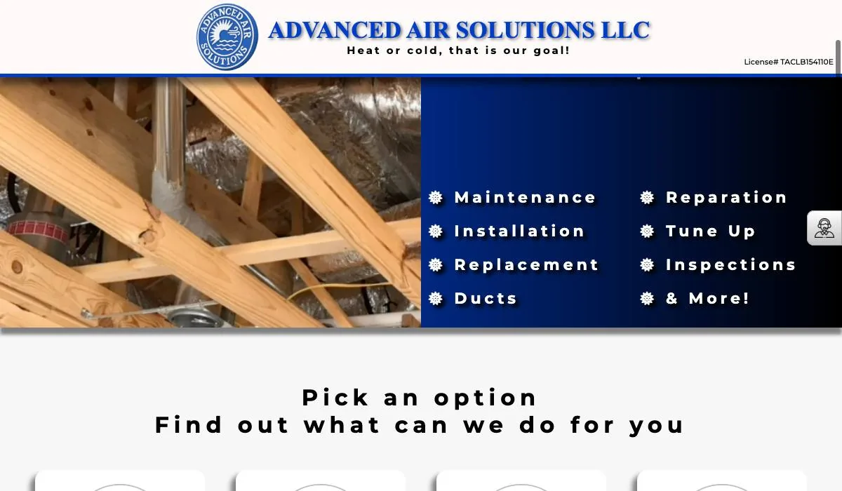 Advanced Air Solutions LLC cover