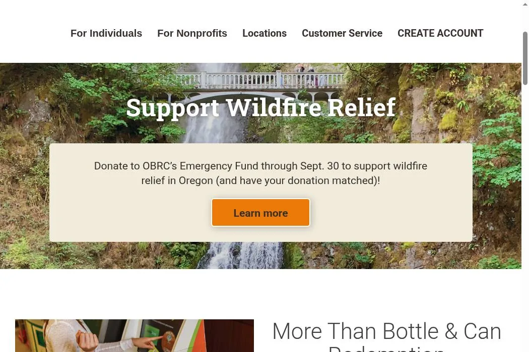 Oregon Beverage Recycling Cooperative cover