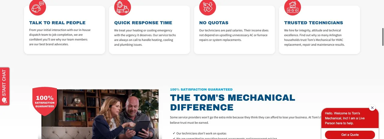 Tom's Mechanical, Inc. cover