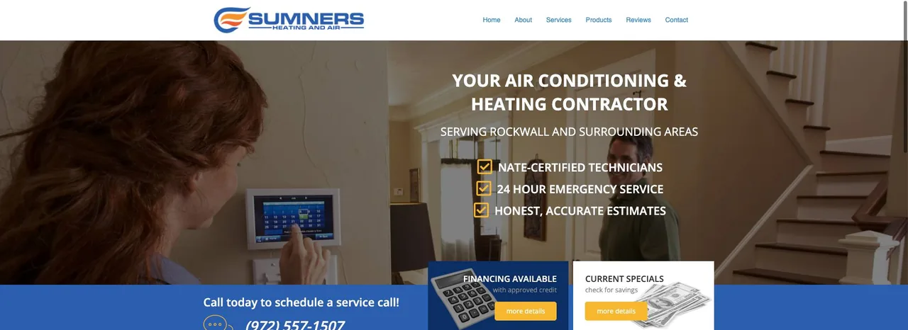 Sumners Heating and Air cover