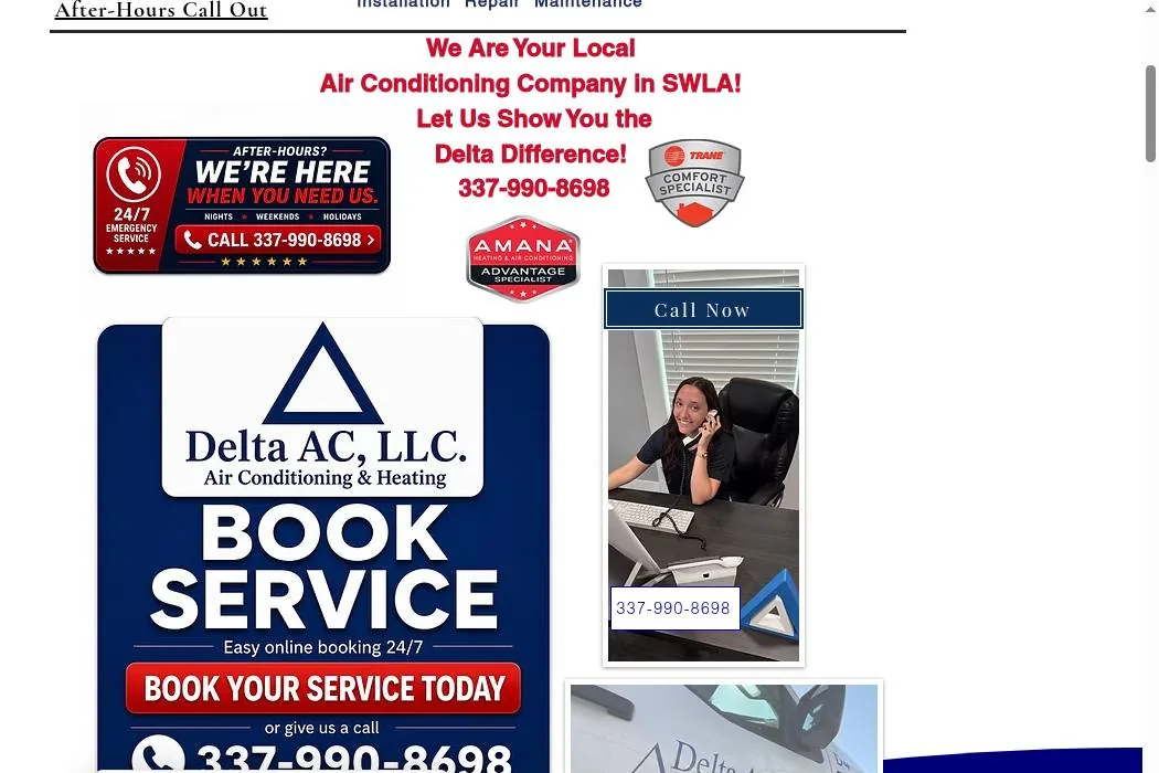 Delta AC, LLC. cover